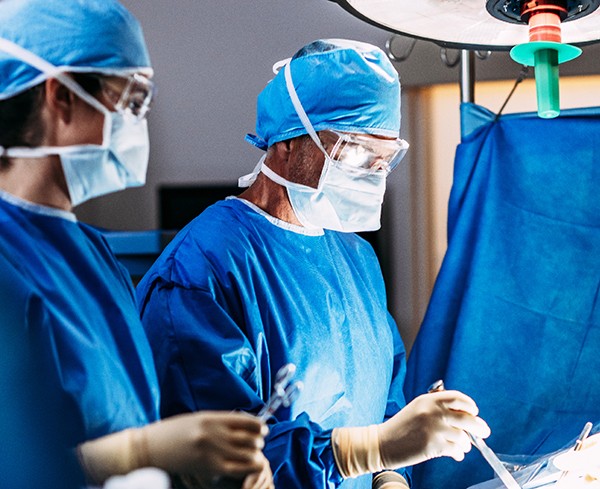Surgeons in Operating Room